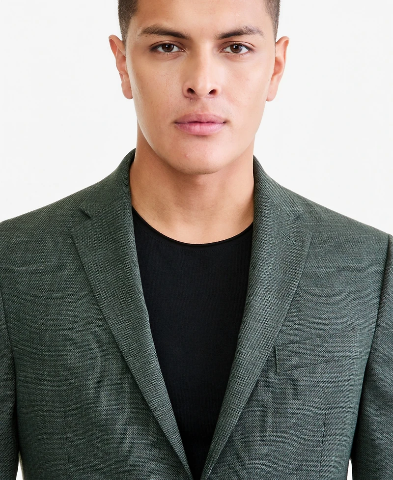 Kenneth Cole Reaction Men's Slim-Fit Techni-Cole Solid Weave Sport Coat