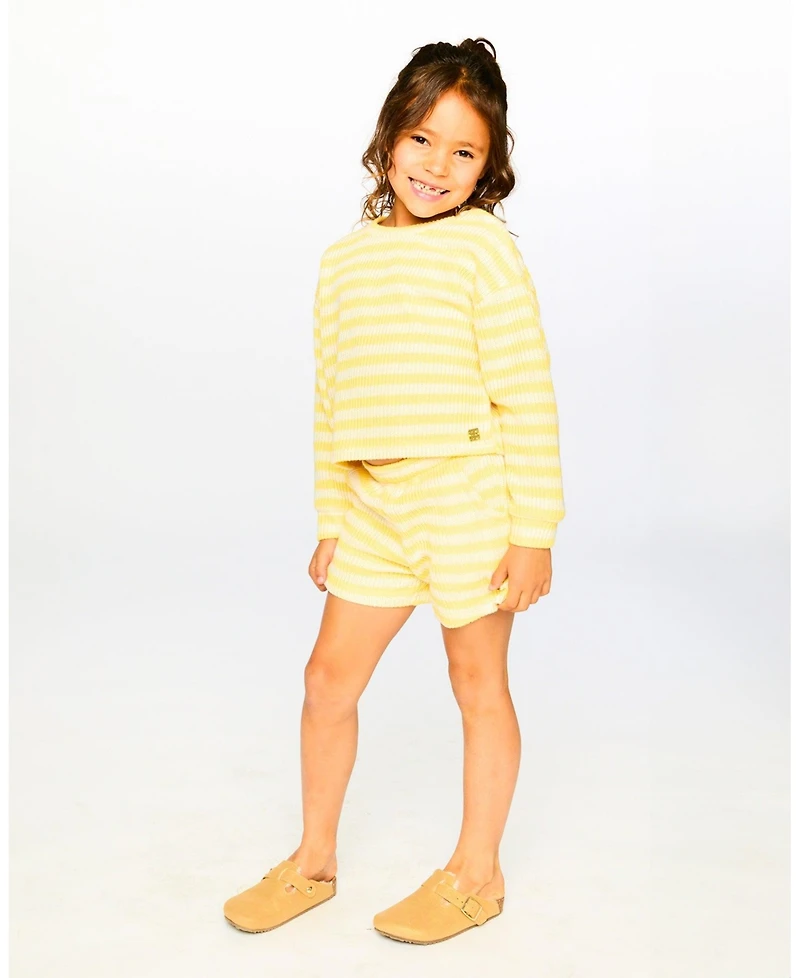 Deux par Deux Little Girls Striped Sweater