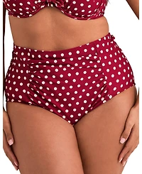 Adore Me Plus Shelbie Swimwear High-Waist Bikini Bottom