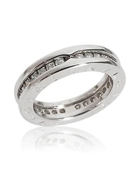 Pre-Owned Bvlgari B.zero1 Ring in 18k Gold 0.45 Ctw