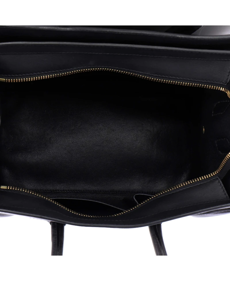 Pre-Owned Celine Mini Luggage Bag Smooth Leather