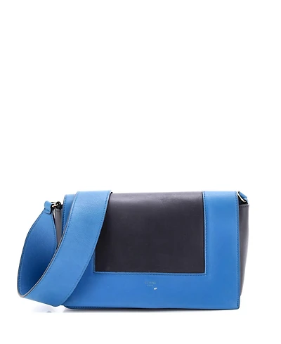 Pre-Owned Celine Medium Frame Shoulder Bag Leather