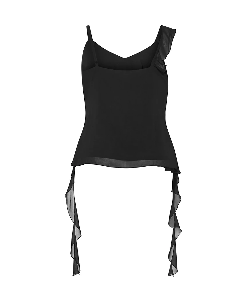 City Chic Women's Waverly Frill Top