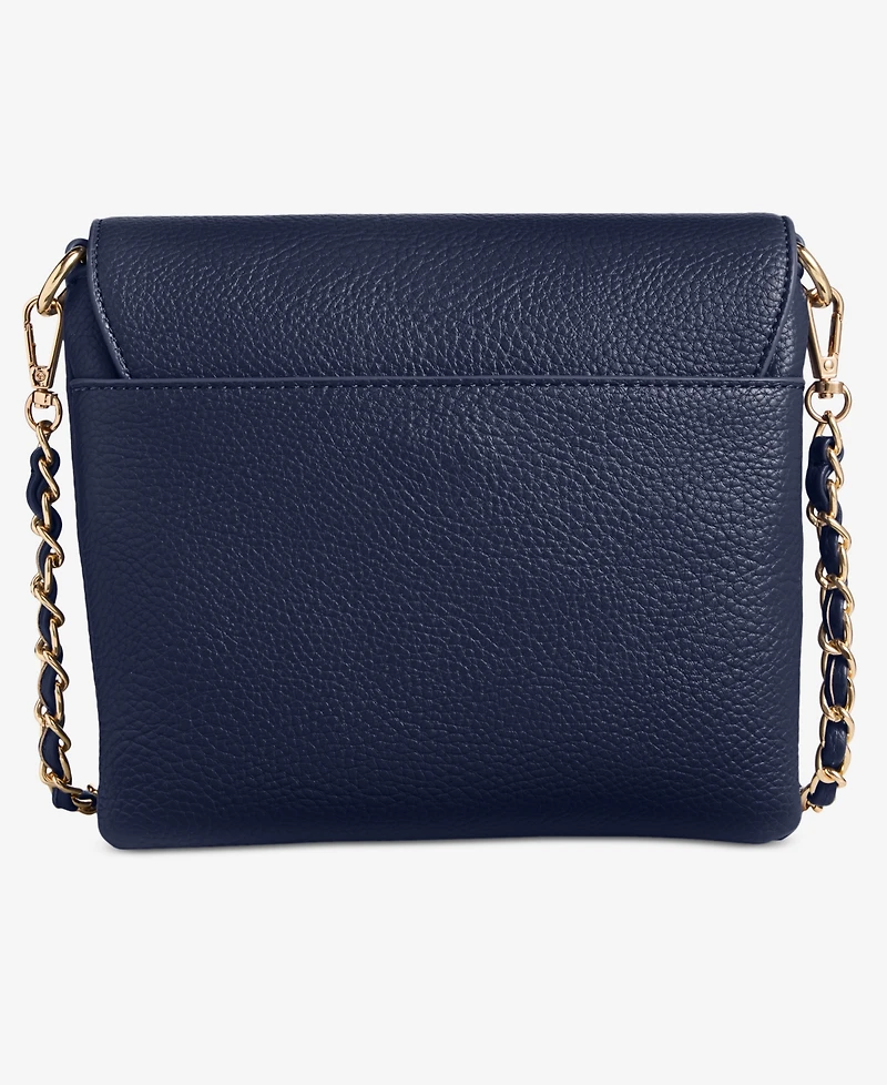 Giani Bernini Pebble East West Small Flap Crossbody, Exclusively at Macy's