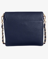 Giani Bernini Pebble East West Small Flap Crossbody, Exclusively at Macy's