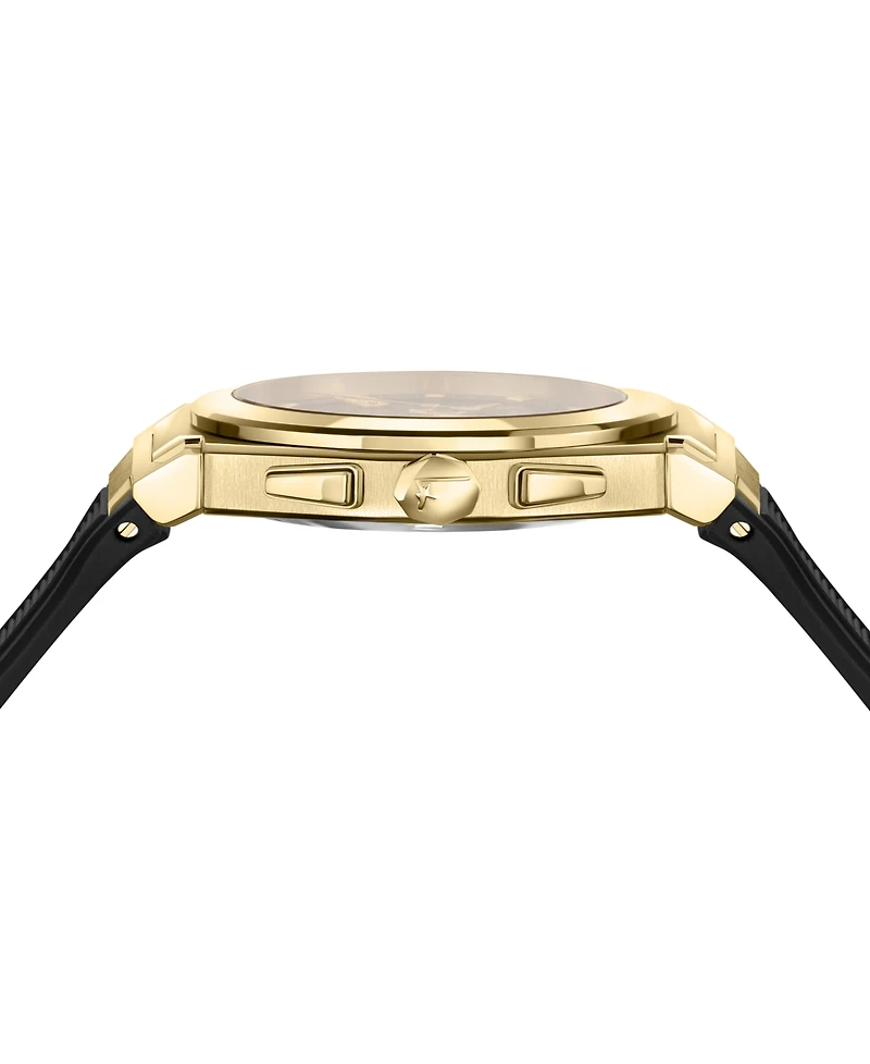 Ferragamo Men's Ip Yellow Gold Stainless Steel Bracelet Watch, 40mm