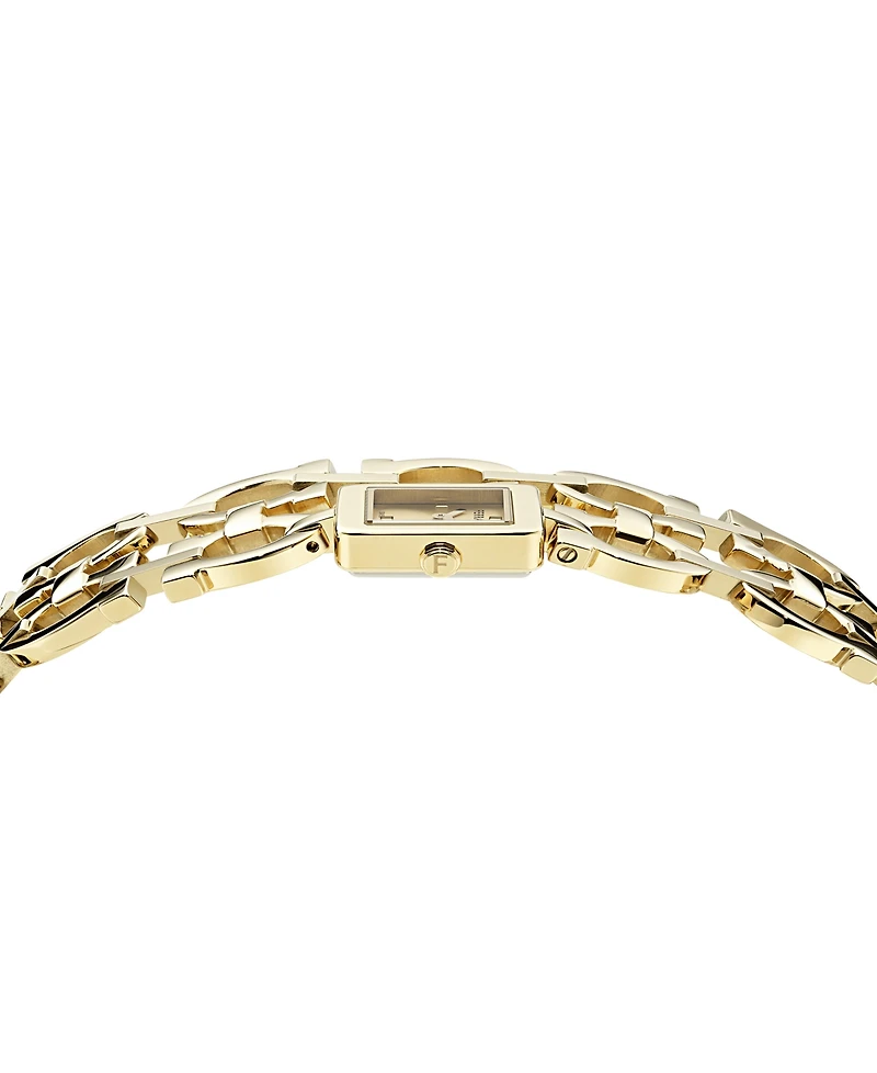 Ferragamo Women's Gold Stainless Steel Bracelet Watch, 19x19mm
