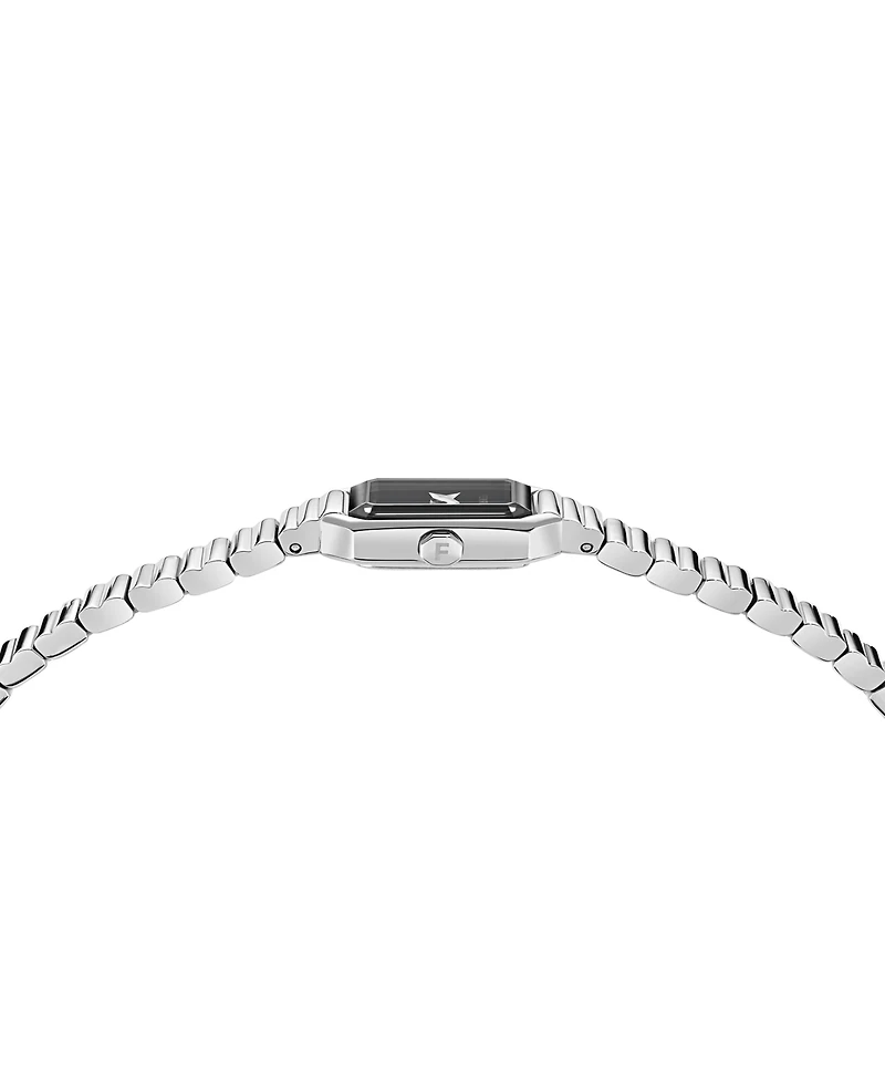 Ferragamo Women's Silver Stainless Steel Bracelet Watch, 15x20mm