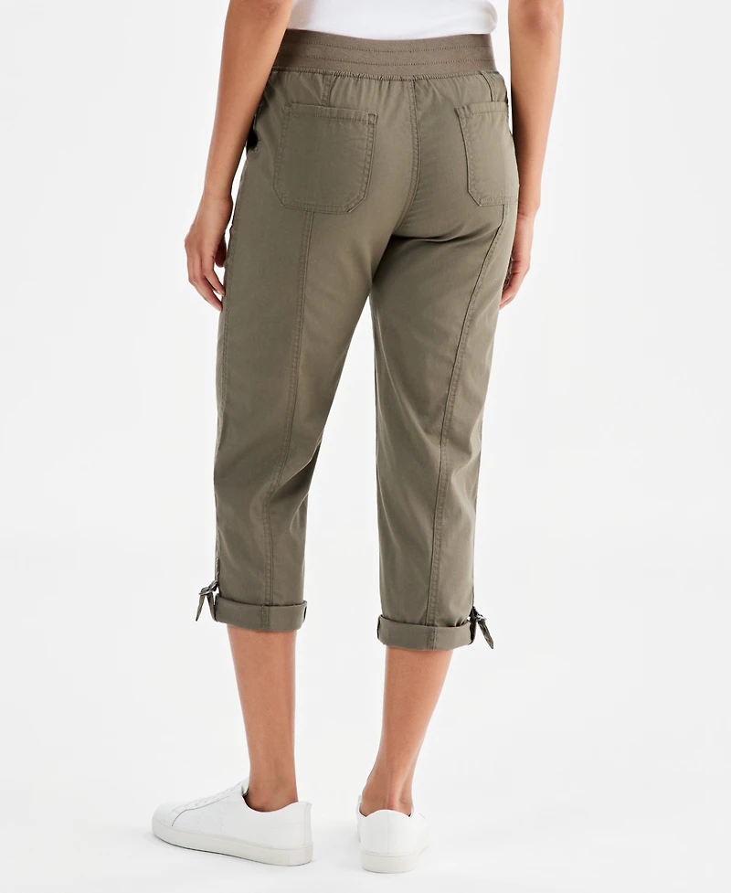 Style & Co Women's Mid-Rise Pull-On Capri Pants, Exclusively at Macy's