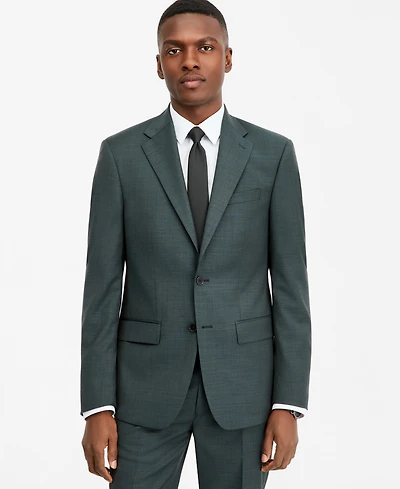 Calvin Klein Men's Slim-Fit Wool-Blend Suit Jacket