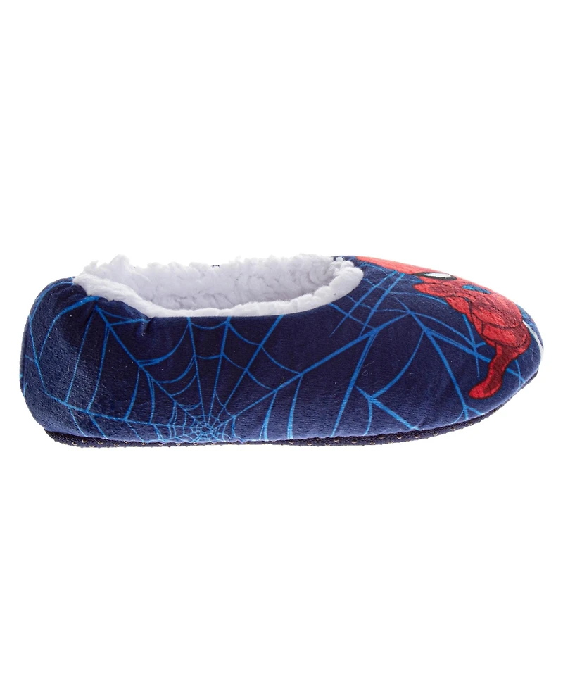 Spider-Man Toddler Marvel Slippers Cozy Padded Home Use Soft NonSlip (Toddler