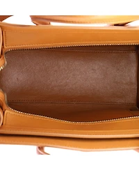 Pre-Owned Celine Nano Luggage Bag Smooth Leather