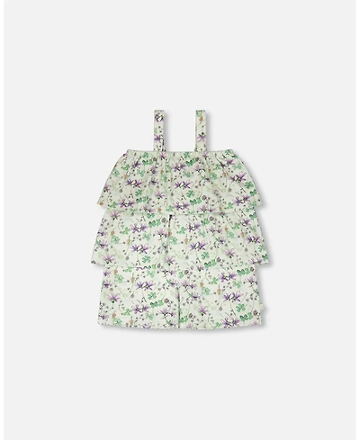 Deux par Deux Little Girls Jersey Romper