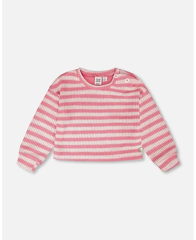 Deux par Deux Little Girls Striped Sweater