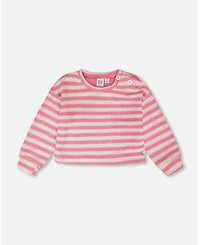 Deux par Deux Little Girls Striped Sweater
