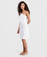 Sam Edelman Women's One-Shoulder Draped Dress