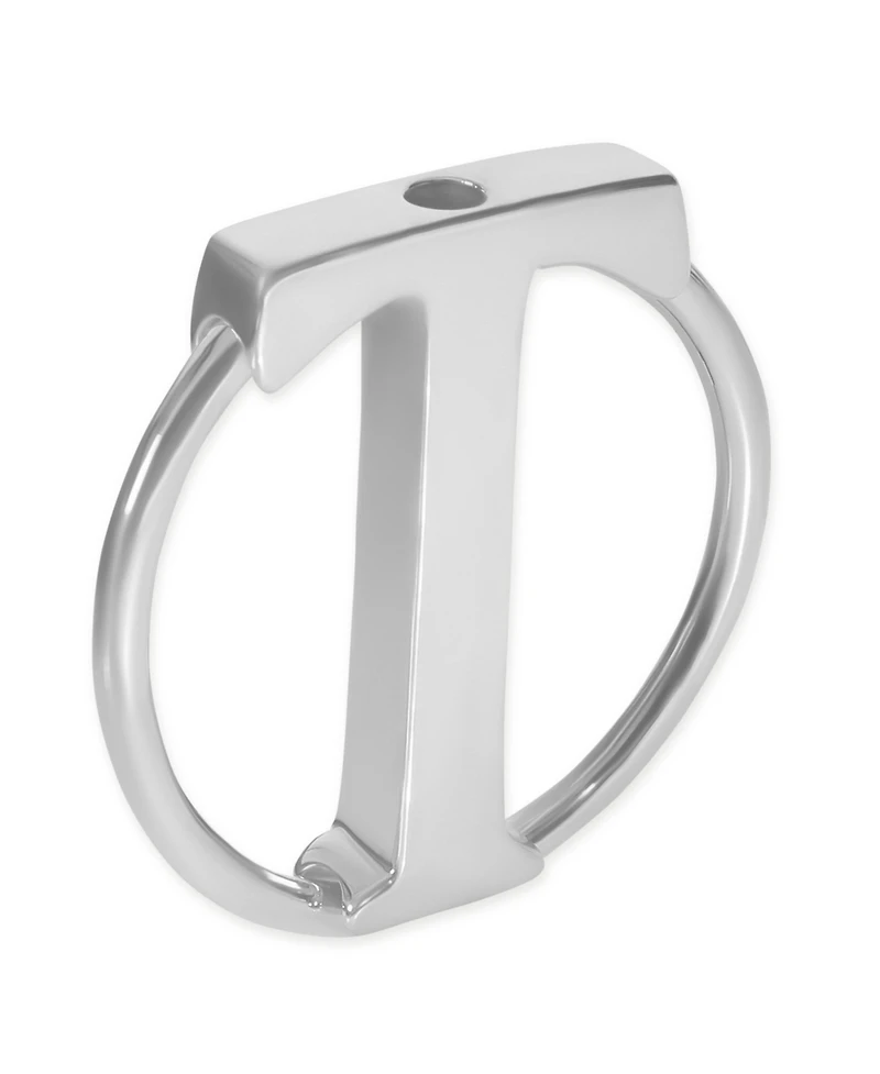 Pre-Owned Tiffany & Co Tiffany & Co. Sterling Silver T Circle Key Ring