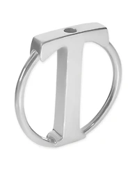 Pre-Owned Tiffany & Co Tiffany & Co. Sterling Silver T Circle Key Ring