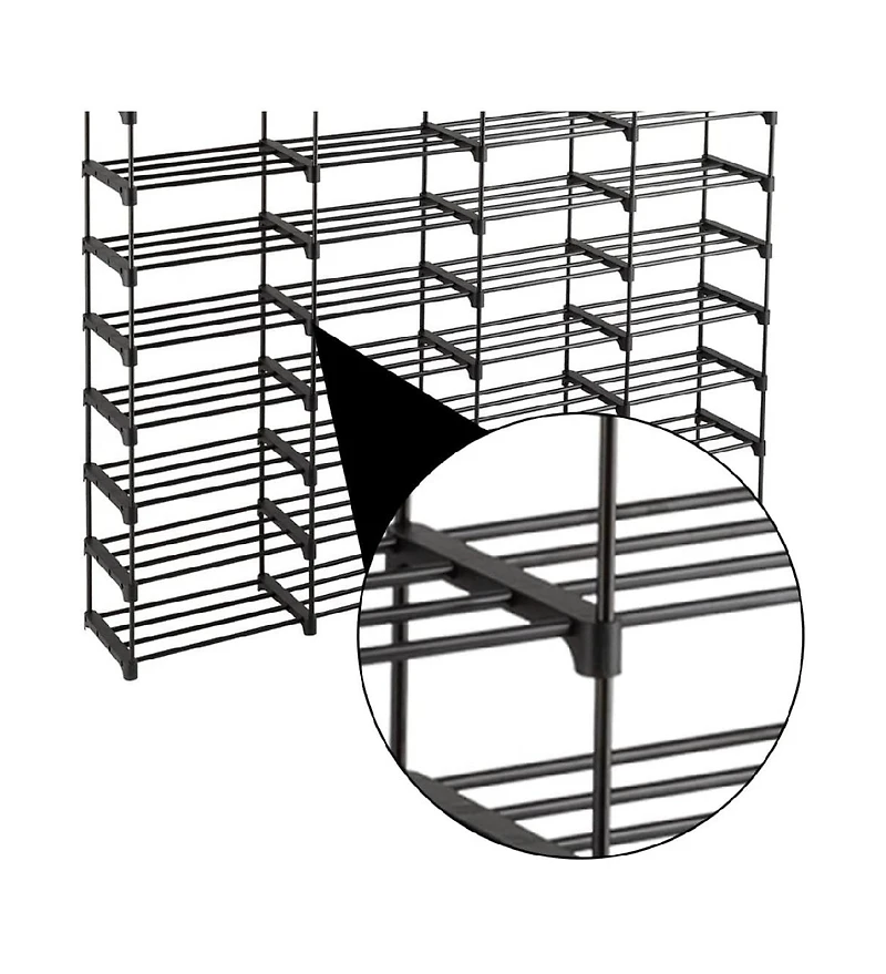 gaomon 10-Tier Stackable Shoe Rack Organizer, Holds 72 Pairs
