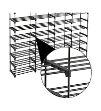 gaomon 10-Tier Stackable Shoe Rack Organizer, Holds 72 Pairs