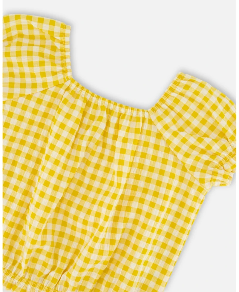 Deux par Deux Little Girls Peasant Top