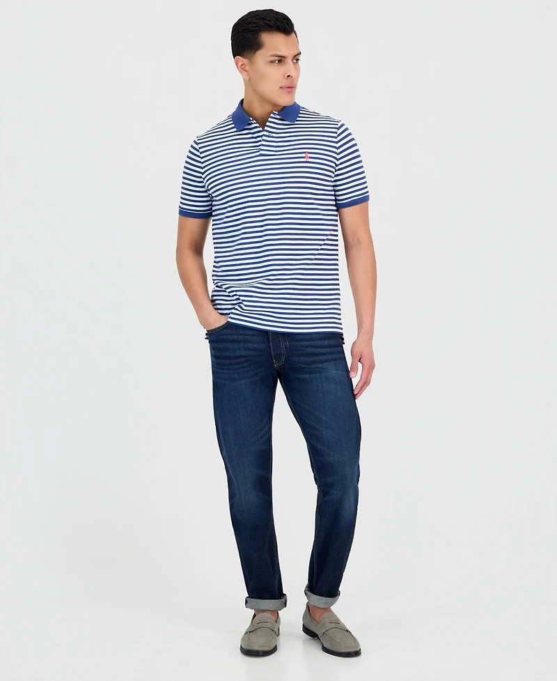 Polo Ralph Lauren Men's Classic-Fit Striped Mesh Shirt