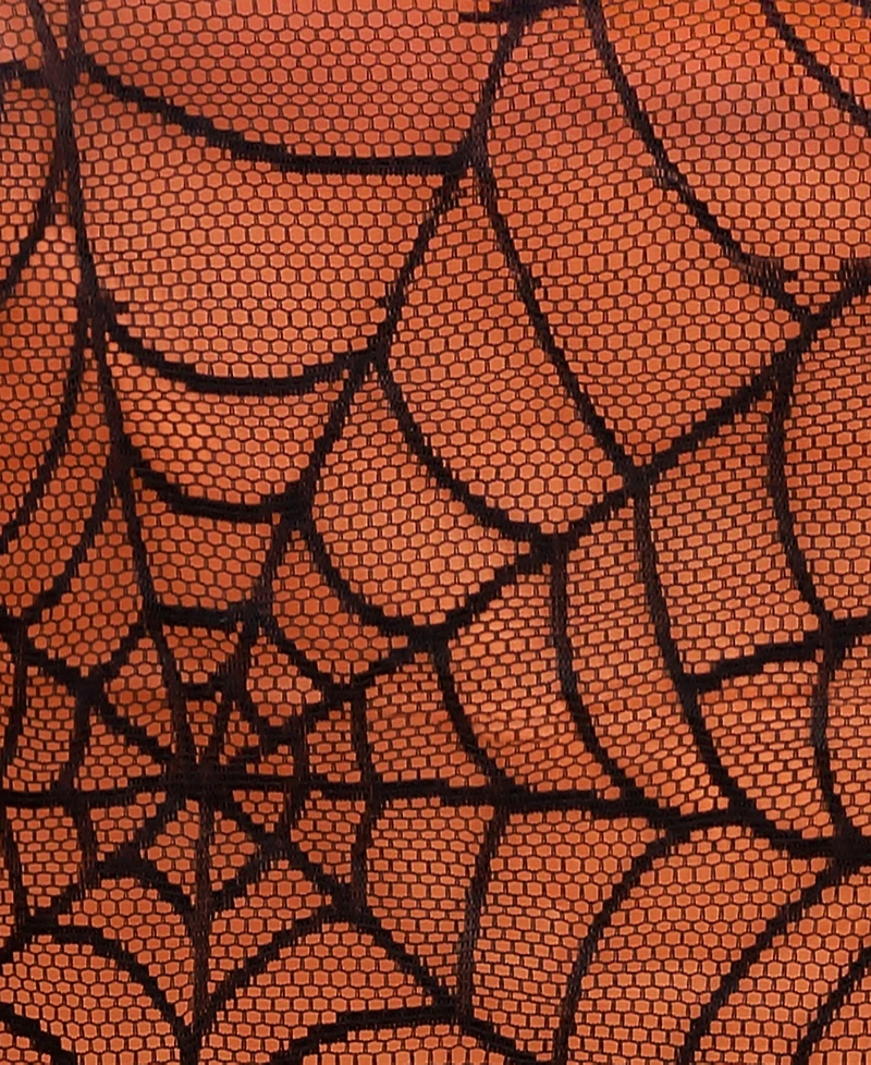 Elrene Crawling Web Lace Halloween Tablecloth, 52" x 52"