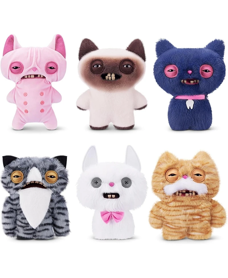 Fuggler Zuru Alley Cats Stinkface Brown 9 Inch Plush Toy
