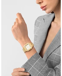 Philipp Plein Women's Plein Edge Ip Yellow Gold Stainless Steel Bracelet Watch, 34mm