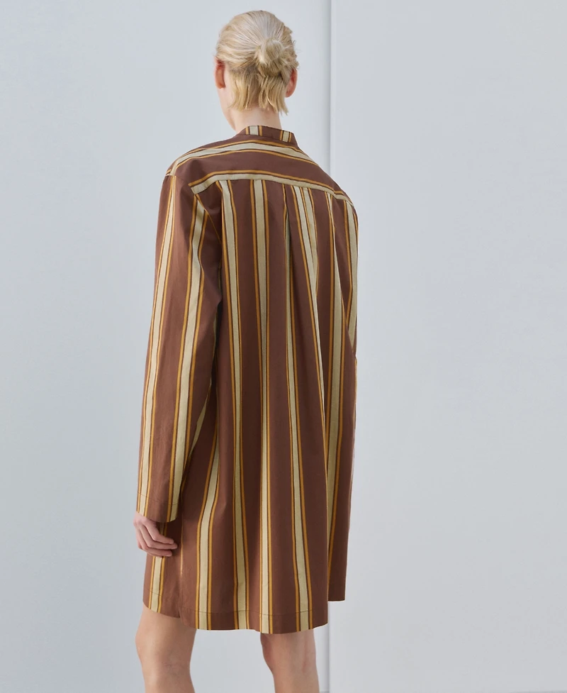 Mango Women's Stripe Printed Midi Caftan