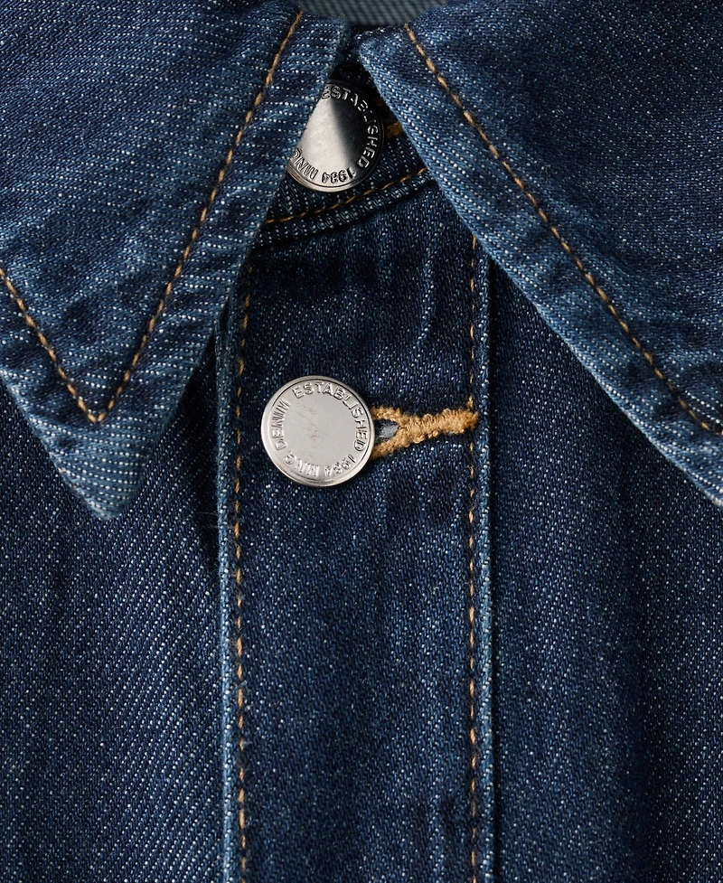 Mango Women's Buttons Denim Jumpsuit