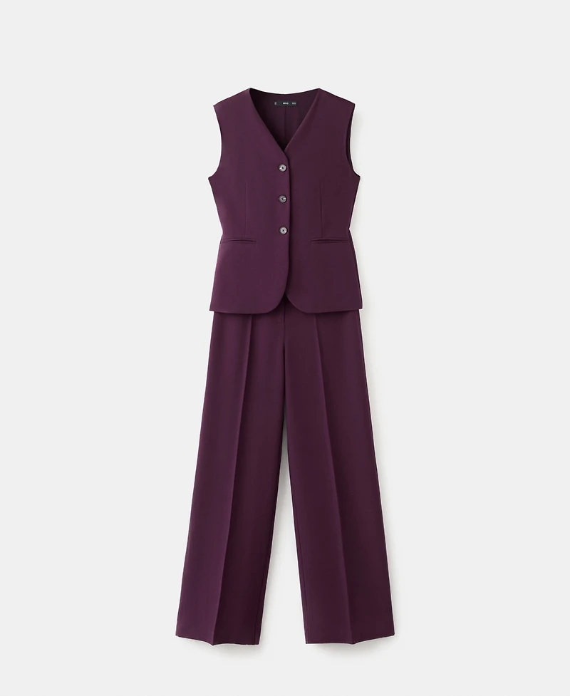 Mango Women's Long Suit-Style Jumpsuit