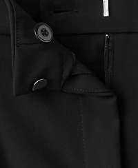 Mango Women's Straight-Fit Pleated Pants