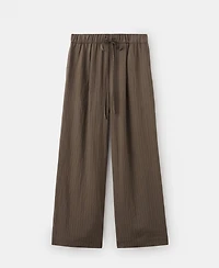 Mango Women's Straight Striped Pants