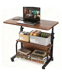Yigii Category Adjustable Laptop Desk for Home Office, Bedroom, or Small Spaces