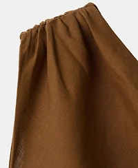 Mango Women's Side Slit Asymmetrical Dress