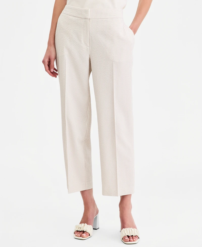 Jones New York Women's Mid Rise Cropped Pants