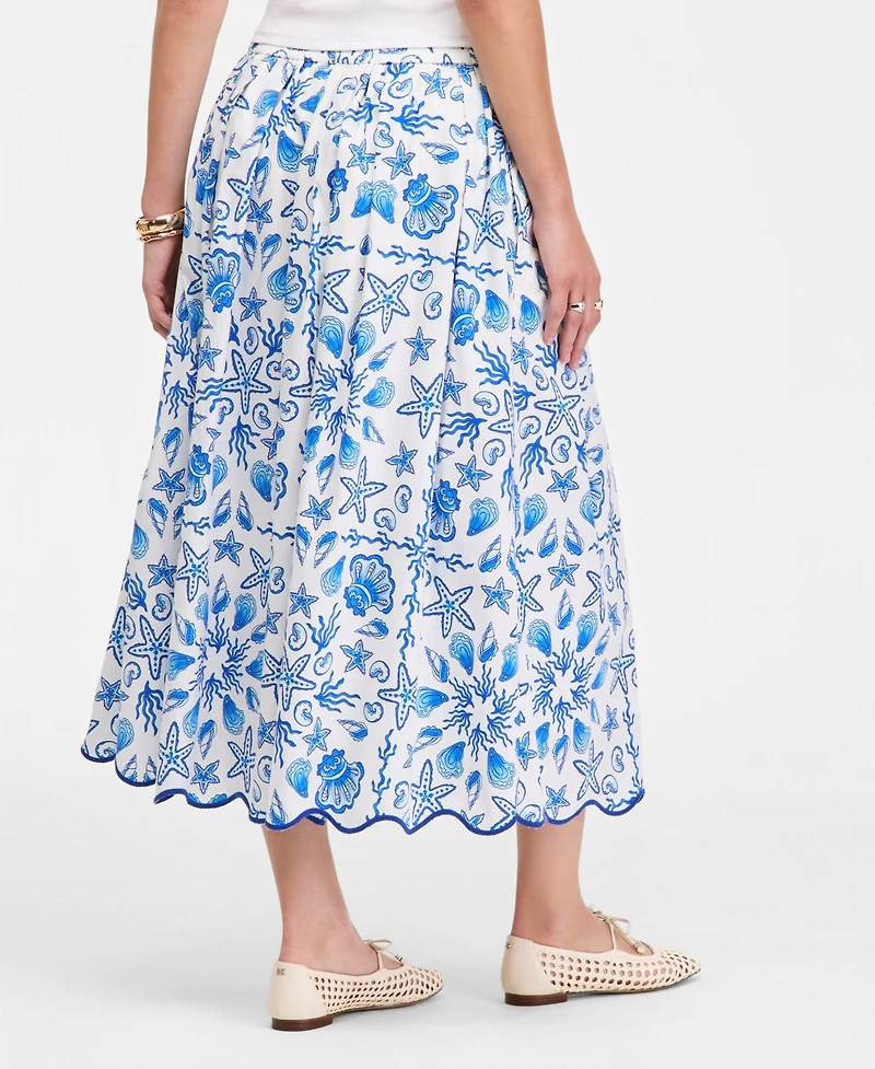 On 34th Women's Serene Shores Midi Skirt, Macy's Exclusive