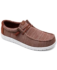 Hey Dude Men's Wally Sox Slip-On Casual Moccasin Sneakers from Finish Line