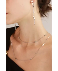 Retro Chic Teardrops Necklace