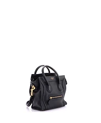 Pre-Owned Celine Nano Luggage Bag Smooth Leather