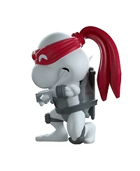 Youtooz x Shopville: Teenage Mutant Ninja Turtles Collection [Leonardo Black & White Vinyl Figure] Limited Edition