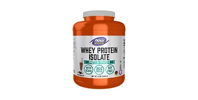 Now Foods Chocolate Whey Protein Isolate, 5 Lb