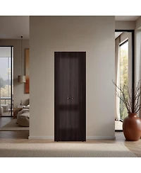 flynama Home 2 Doors Closet System Armoire with Hanging Rod and Storage Shelf Modern Organizer for Bedroom