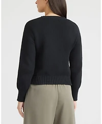 Ellen Tracy Women's Jacquard Sweater