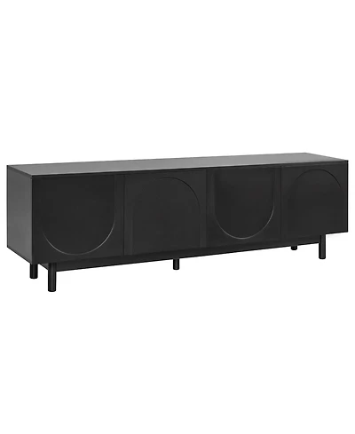 Sumyeg Storage Cabinet With Adjustable Shelves Tv Stand