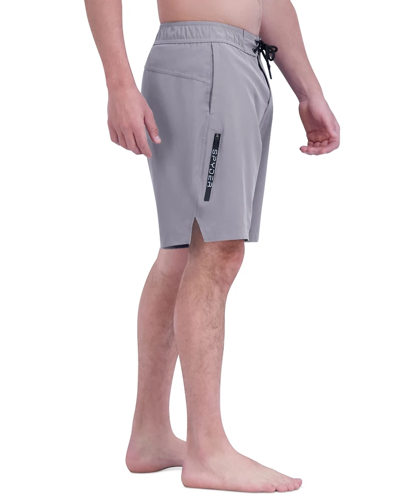 Spyder Men's Quick-Drying 9" Logo Swim Board Shorts