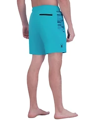Spyder Men's Brush Printed Pull-On Volley Shorts