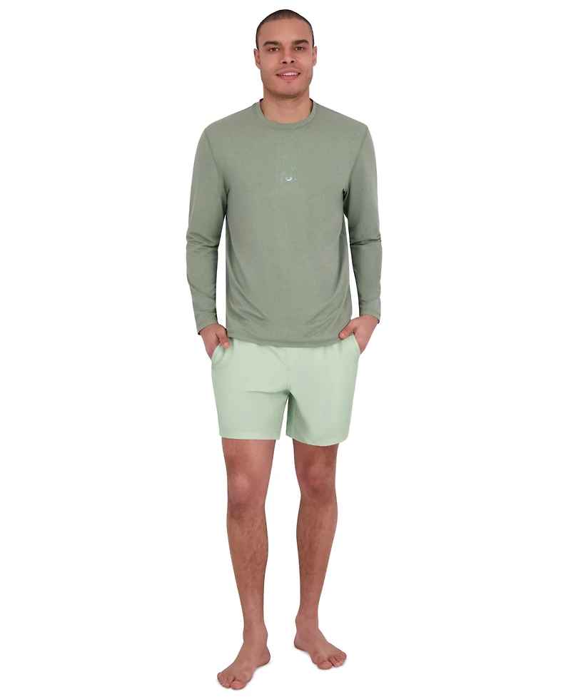 Spyder Men's Core Long-Sleeve Crewneck Upf 50+ Rashguard