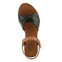 Spring Step Nihira Women's Flat Sandal with Tubular Leather Upper